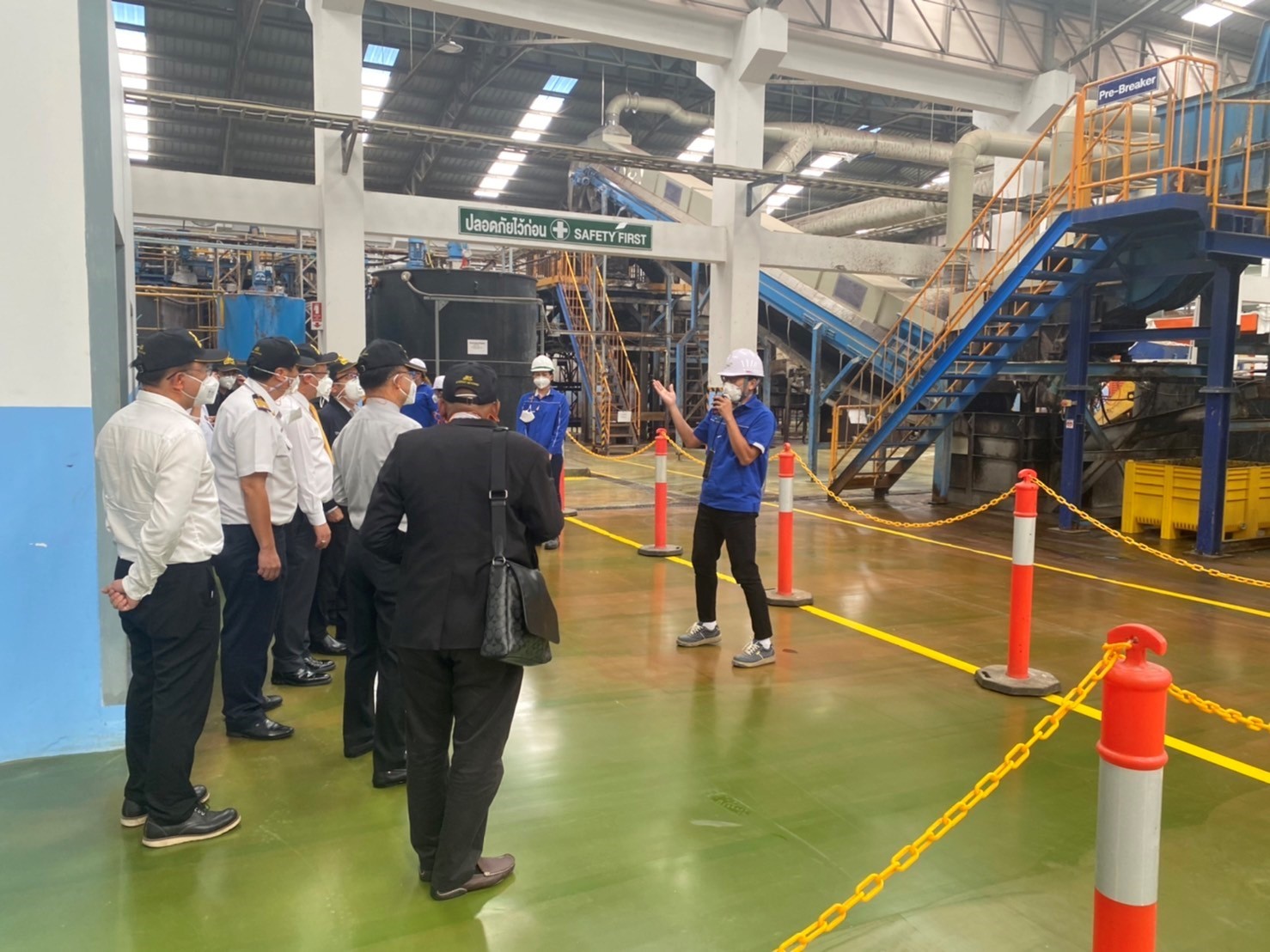 タイ国工業省とタイ国工業団地公社が、当社タイ鉛再生工場をご訪問されました! エナジーウィズ株式会社