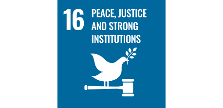 16 PEACE,JUSTICE AND STRONG INSTITUTIONS